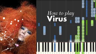 How to play Virus by Björk 2 versions [upl. by Ever766]