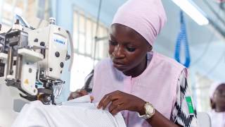 Intertex shirt production factory Nigeria🇳🇬 Nijerya’da Türk gömlek fabrikası 🇹🇷 [upl. by Wieche]