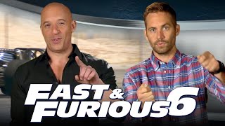 Fast amp Furious 6  Vin Diesel and Paul Walker Take Us Behind the Scenes [upl. by Arries]