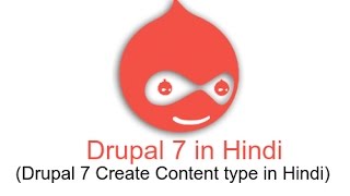 Drupal 7 Development Tutorials HindiUrdu  Create Content type [upl. by Ingar]