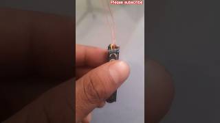 Powerful battery 37 shorts new experiment viralshort viralvideo video experiment [upl. by Adnamas]