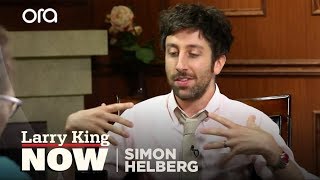 Simon Helberg on quotLarry King Nowquot  Full Episode Available in the US on OraTV [upl. by Cuyler252]