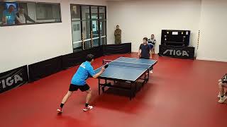 2024 sndtta div 2 final Clement Siu vs Harry He set 5 [upl. by Luamaj]