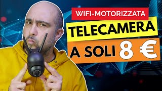 TELECAMERA MOTORIZZATA WIFI PRATICAMENTE GRATIS SU temu  VI FIDERESTE A COMPRARLA [upl. by Celinda]