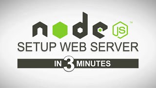 Node js Tutorial  Setup Web Server in 3 Minutes with httpserver Module [upl. by Irac]