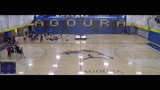 Agoura High School vs El Camino Girls Varsity Volleyball [upl. by Noonan]