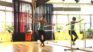 30 MIN INTERMEDIATE BALLET BARRE  With Demos Before Each Combo [upl. by Kylander]