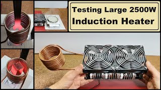 Testing 2500W Large Induction Heater [upl. by Reinaldos824]