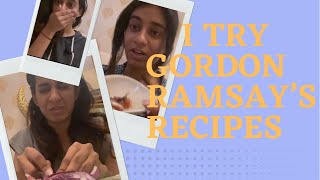 I Try Gordon Ramsay’s Recipes [upl. by Annekim]