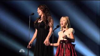 Jackie Evancho feat Sarah Brightman Time to Say Goodbye Americas Got Talent FINALE [upl. by Nuri692]