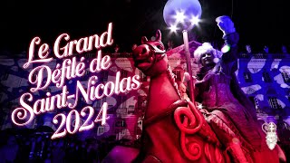 Le grand défilé de SaintNicolas 2024 à Nancy [upl. by Euqram670]