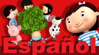 Giramos alrededor del moral  Canciones infantiles  LittleBabyBum [upl. by Nnairam]