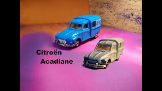 Citroen Acadiane felújítása restaurálása majorette [upl. by Ladnek]