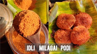 Idli milagai podi  Chutney podi  gunpowder Recipe foodzeee [upl. by Zirtaeb]