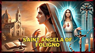 ✝️ THE STORY OF SAINT ANGELA OF FOLIGNO FROM A WORLDLY LIFE TO HOLINESS 🌹 [upl. by Ydnal]