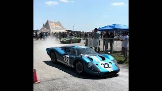 GT40 60th Reunion Charity Rides at PVGP Historics July 2024 [upl. by Eatnahs]