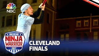 Alexi Matousek at the Cleveland City Finals  American Ninja Warrior 2017 [upl. by Mainis]