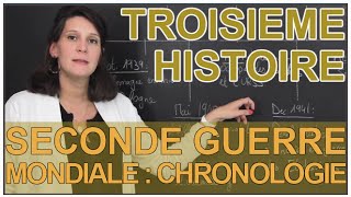 La Seconde Guerre mondiale  Chronologie  Histoire  3e  Les Bons Profs [upl. by Yaakov]