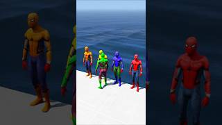 SpiderMans Ultimate Test GTA 5 Mega Ramp Stunts [upl. by Grantley]