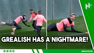 Grealish has a NIGHTMARE in Man City training ahead of Real Madrid 😂 [upl. by Zurek343]