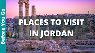 Jordan Travel Guide 9 BEST Places to visit in Jordan amp Top Things to Do [upl. by Ahsimin647]