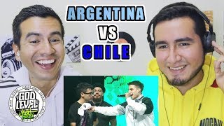 FINAL INTERNACIONAL  ARGENTINA VS CHILE God Level Fest Chile 2019  Video Reacción [upl. by Uhn]