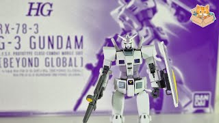 HG 1144 RX783 G3 GUNDAM BEYOND GLOBAL BUILD [upl. by Gustie]