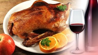 Das perfekte Weihnachtsgans Rezept  Garzeiten  Weinempfehlung [upl. by Kcirderfla]