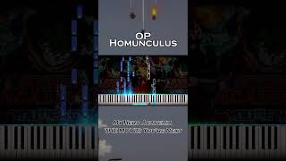 🎹 Boku no Hero Academia THE MOVIE Youre Next OP Homunculus SheetMusic PianoTutorials MIDI [upl. by Oigile]