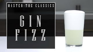 Gin Fizz classic recipe [upl. by Nidia137]