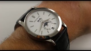 Patek Philippe Annual Calendar 5396G011 Watch Review [upl. by Arlee535]