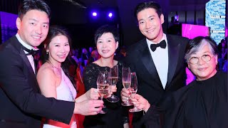 SOME OF THE PUBLIC FIGURES SIWON MET AT M GALA CHARITY DINNER 2024 HONG KONG [upl. by Aldo]