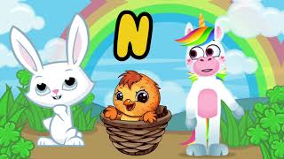 Fun and Colorful Alphabet Song for Kids  Learn ABCs with Animals [upl. by Aokek]