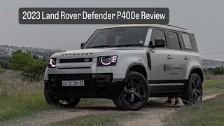 Land Rover Defender P400e  The Future of Luxury OffRoading [upl. by Inaliel]