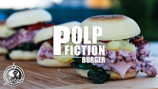 Polp Fiction Burger mini hamburger di polpo [upl. by Ahsilrak]