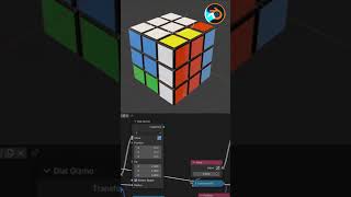 A Rubiks Cube in Blender by Alex Martinelli🤯 [upl. by Tertias]