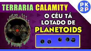 Terraria Calamity ► Conquistando o céu com Planetoides Ilhas e um Laboratório 03 [upl. by Ahsekram]