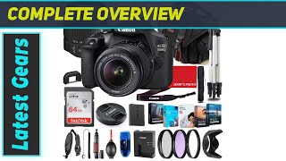 Unveiling the Canon EOS 1500D DSLR Camera Bundle  A Comprehensive Review [upl. by Anaeed]