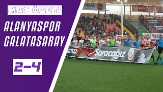 Alanyaspor 24 Galatasaray  MAÇ ÖZETİ [upl. by Noorah132]