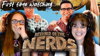 First time watching REVENGE OF THE NERDS  1984  reactionreview [upl. by Ridley]