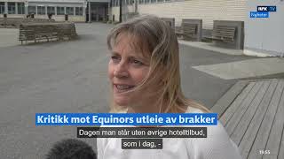 Kritiserer Equinor for utleie av Arbeidsbrakker til Arbeidere som utfører oppdrag for dem på melkøya [upl. by Esaj520]