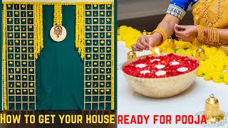 17 DIY New ideas for housewarming pooja decoration  Easy DIY grahpravesh home decor in USA [upl. by Riatsila]