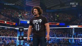 Santos Escobar attacks Carlito  WWE SmackDown 11242023 [upl. by Zebulen]