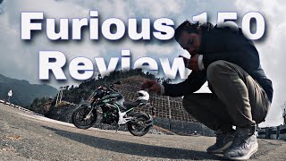 FURIOUS 150 REVIEW IN NEPAL [upl. by Frost382]