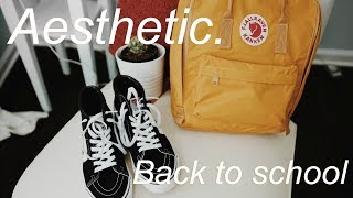 HOW to be AESTHETIC at school  CREATE your OWN aesthetic for back to school  Liv Markley [upl. by Ecnadnak]