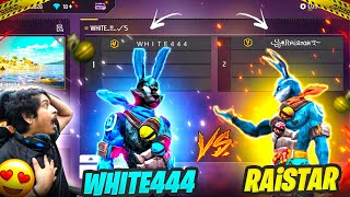 ꧁•ᏒคᎥនтαʀ࿐ VS WHITE444 ⚡✔️ 2023 NEW VIDEO 🤬  RAISTAR VS WHITE 444 free fire max [upl. by Grosvenor925]