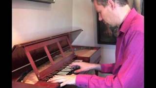 Clavichord Mozart Fantasia in D minor K 397 [upl. by Chemar]