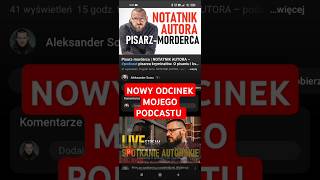 Morderca czy ofiara systemu  nowy odcinek podcastu NOTATNIK AUTORA shortvideo shorts short [upl. by Ennairam]