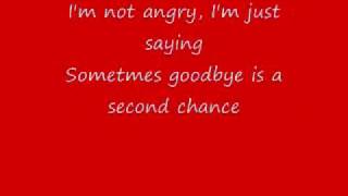 Second ChanceShinedown Lyrics [upl. by Kenimod]