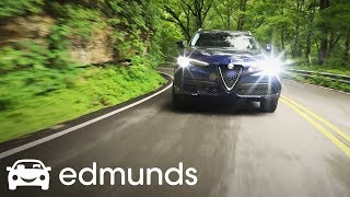 2018 Alfa Romeo Stelvio Review  Edmunds Test Drive [upl. by Warfield]